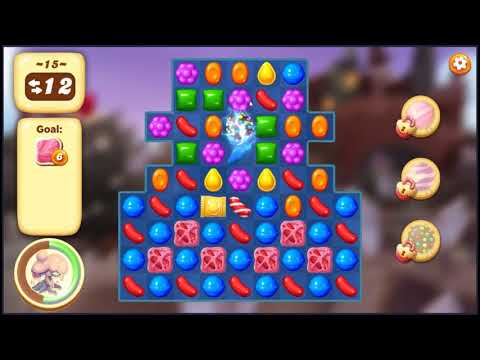 Candy Crush Tales Level 15 - NO BOOSTERS + FULL STORY + NO ADS 📖 | SKILLGAMING ✔️