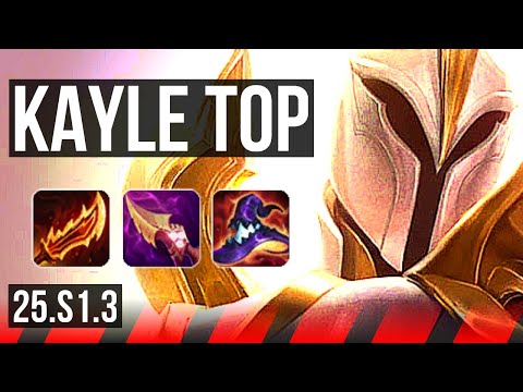 KAYLE vs LUCIAN (TOP) | NA Grandmaster | 25.S1.3