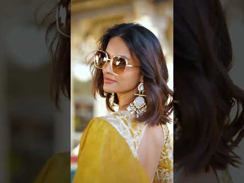 Mustard Golden Glow Goldie Lehenga Set with Sequins Embroidered Blouse & Dupatta