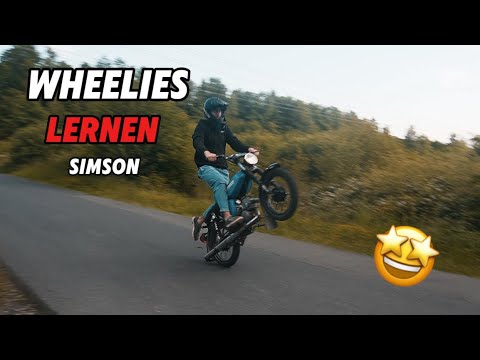 😱 SIMSON Wheelies for beginners | Simsonnito