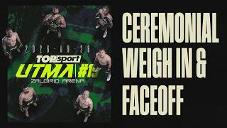 UTMA 19 | Ceremonial Weigh-Ins & Face Off