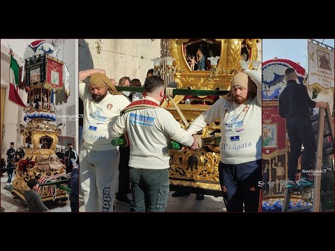 Cereo Pescivendoli - Chiesa S.Nicolò l'Arena 06/03/2022 Catania