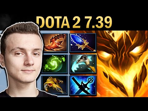 Shadow Fiend Gameplay Miracle with Vyse and Refresher - Dota 2 7.39