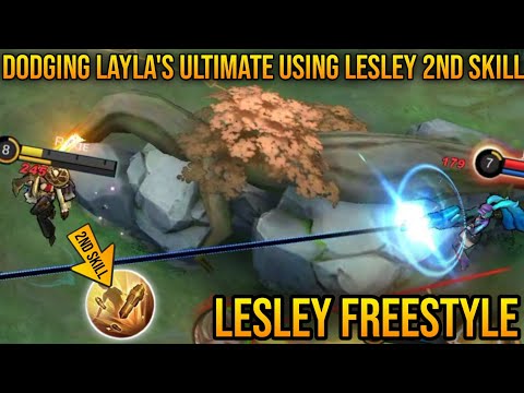 This Is How to Use Lesley "2nd Skill" (MUST WATCH) | Lesley FREESTYLE🔥 | #RaxieFreestyles | MLBB