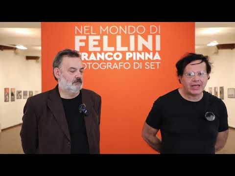 I curatori raccontano la mostra "Nel mondo di Fellini  Franco Pinna fotografo di set"