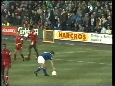 Everton 2 Wimbledon 0 - 16 November 1991