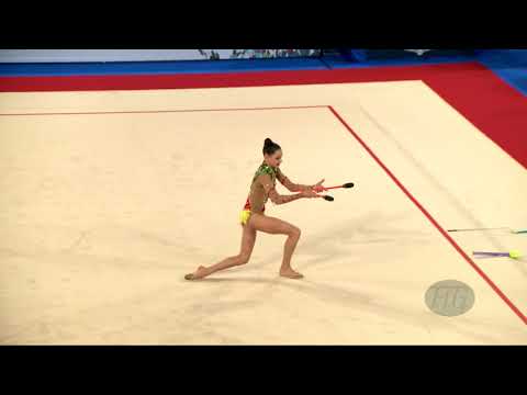 KATZ Adi Asya (ISR) - 2019 Rhythmic Junior Worlds, Moscow (RUS) - Qualifications Clubs