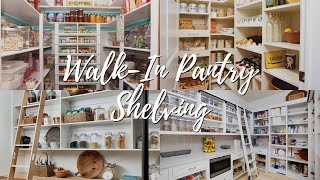 Walk-In Pantry Ideas With Custom Cabinets Smart Storage Solutions Custom Walk In Pantry Ideas