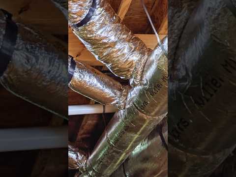 THIS is wasting your money AND energy! #hvac #ductwork #money #savemoney #energy #efficiency #