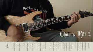 Satyricon-Mother North Guitar Riff-by-Riff Lesson with On Screen Tabs