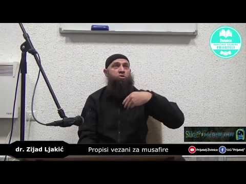 Period kraćenja namaza za privremen boravak - dr. Zijad Ljakić