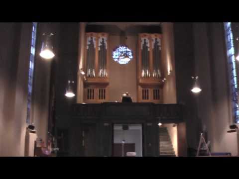 At the Organ - Recording Session March 18, 2011