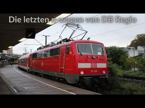 Die letzten n-wagen von DB Regio