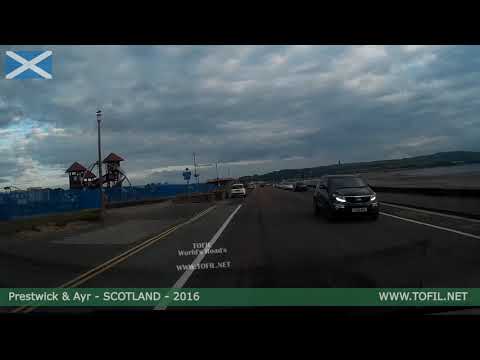 Prestwick & Ayr Scotland 2016 Dashcam Driving Movies WWW.TOFIL.NET