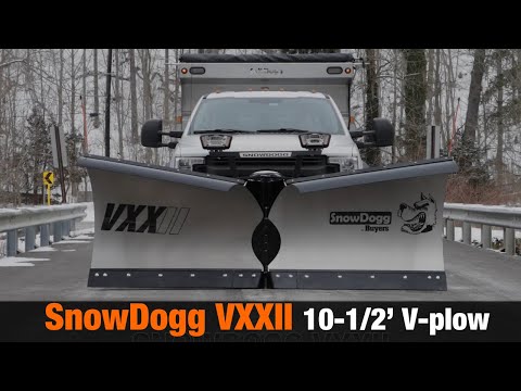 NEW SnowDogg VXXII 10-1/2 Foot V-plow