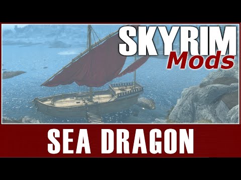 Skyrim SE Mods - Sea Dragon