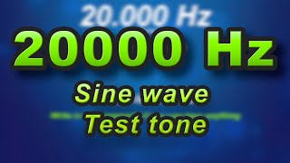 Download lagu 20000 Hz (20 kHz) Sinewave (SOUND CHECK) mp3