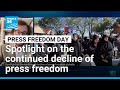 Spotlight On The Continued Decline Of Press Freedom Globally FRANCE 24 English