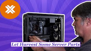 Harvesting Parts from an Old PC for a Proxmox Server Build