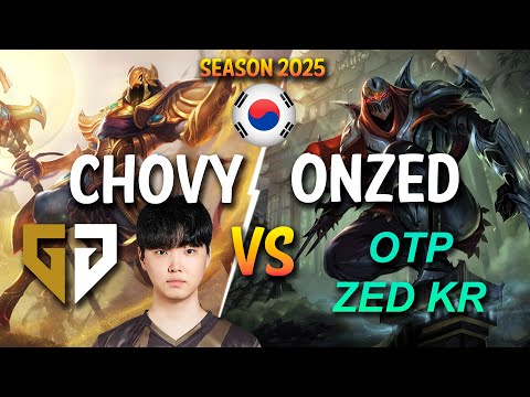 GEN Chovy vs Onzed - Chovy AZIR vs OTP ZED KR - Patch 15.2 KR Ranked | lolrec