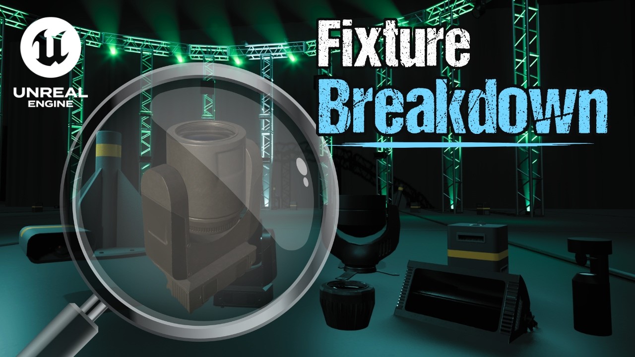Every Default Unreal Engine DMX Fixture Explained