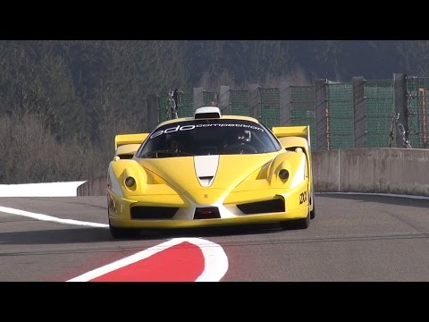 840HP Ferrari Enzo ZXX Edo Competition - Too Loud For The Track!