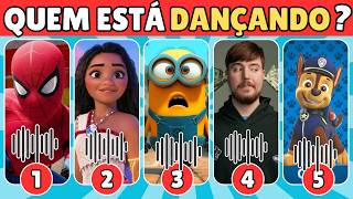 💃🏆🔔TENTE ACERTAR TODOS OS DESAFIOS! Adivinhe Quem Está Dançando! SUPER QUIZ ADIVINHE