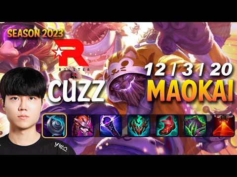 KT Cuzz MAOKAI vs GRAVES Jungle - KR Ranked