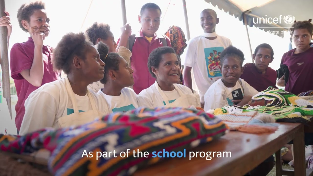 Teen Entrepeneur in PNG