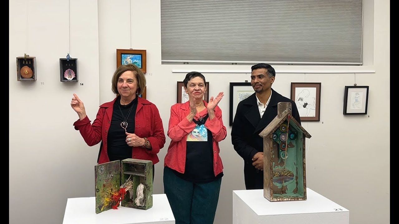 Art Show Main Presentation including Patricia Mitrano, Kathleen Heron, Bismarck Treminio