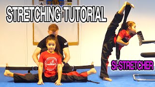 Stretching Tutorial | Get Splits &amp; High Kicks | Si-Stretcher &amp; Band
