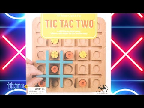 Tic Tac Two from Marbles Brain Workshop by TTPM Toy Reviews