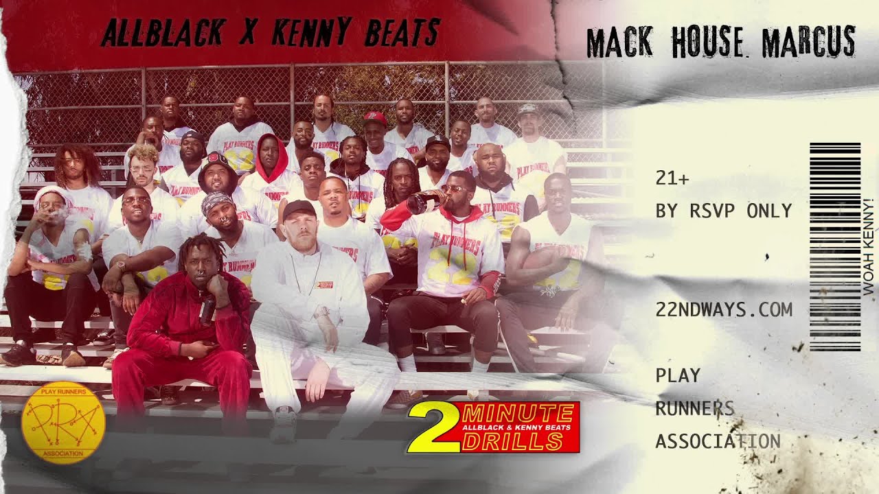 ALLBLACK & Kenny Beats - Mack House Marcus (Audio)