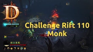 Diablo 3 - Challenge Rift - Challenge 110 - Monk - Completed