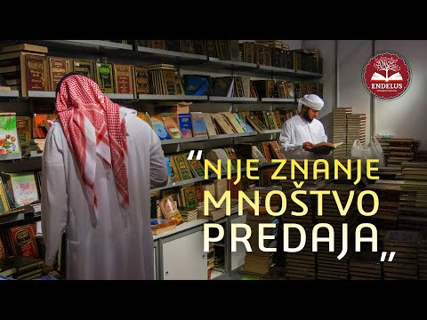 Nije znanje mnoštvo predaja | Endelus Klub Knjige