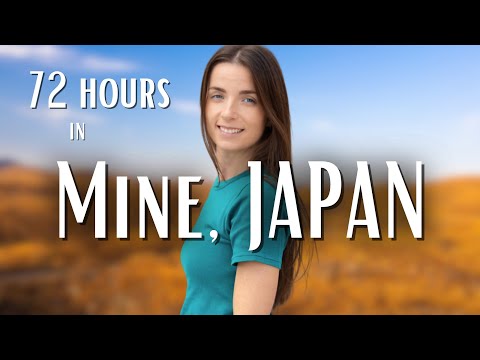 Exploring Japan's hidden gems in 🇯🇵 Mine, Yamaguchi Prefecture