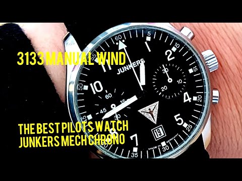 The Best Affordable Mechanical Chronograph - Junkers Pilot Watch 3133