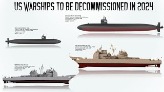 The 7 Heaviest US Warships that will be Decommission this year in 2024