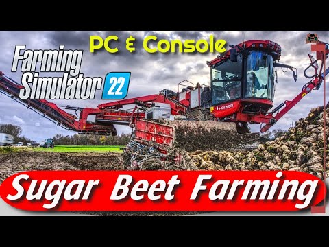 Hardest Sugar Beet Farming Challenge in History (Farming Simulator)