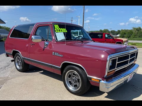 1989 Dodge Ramcharger (CC-1863073) for sale in Des Moines, Iowa