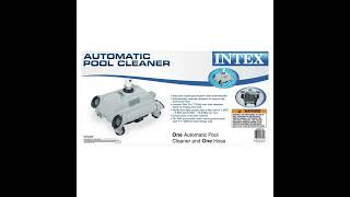 Intex Recreation Corp 28001E Intex Auto Pool Cleaner, 1 Pack, Grey