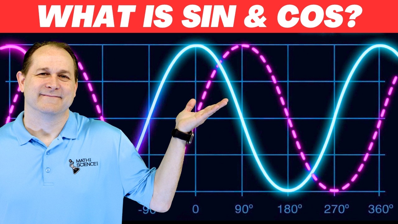 05 - Sine and Cosine - Definition & Meaning - Part 1 - What is Sin(x) & Cos(x) ?