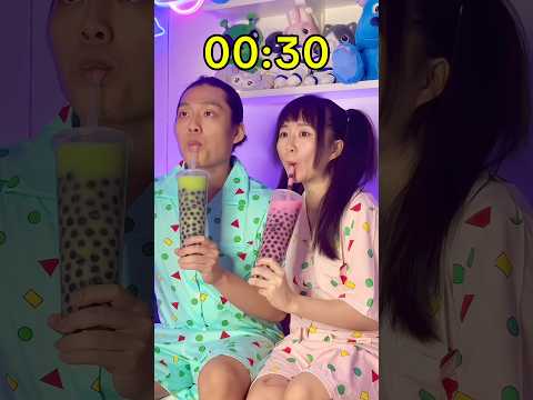 Green VS Pink Food Mukbang ASMR With Our Baby 👶🏻 #funny #mukbang #asmr #newborn