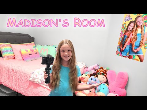 Madison's Room Tour!!! Recorded by Madison & Trinity!