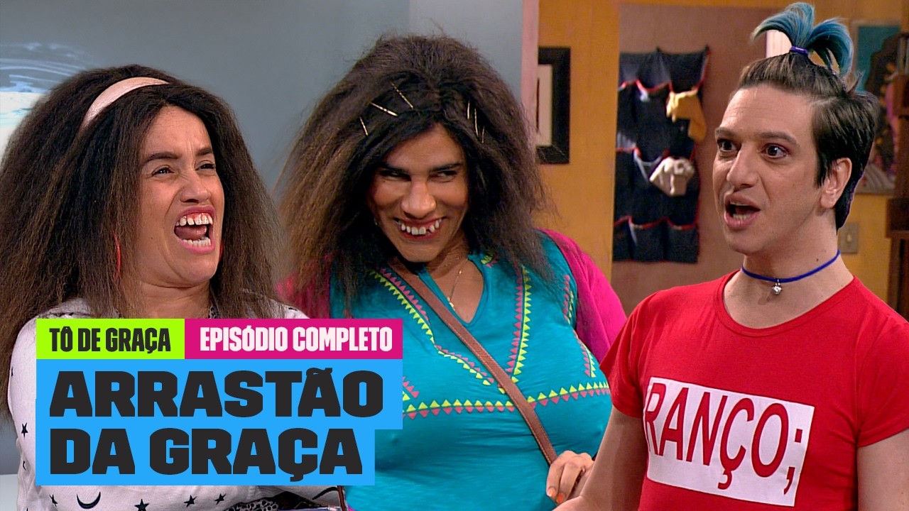 Assista ao EPISÓDIO 1 COMPLETO DA 2ª TEMPORADA! | Tô de Graça | Multishow