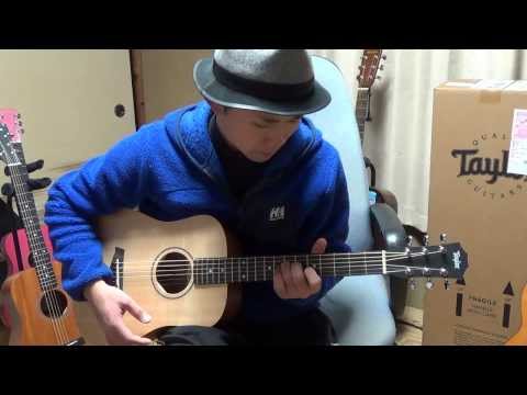 Baby Taylor vs Little Martin LX acoustic fingerstyle demo