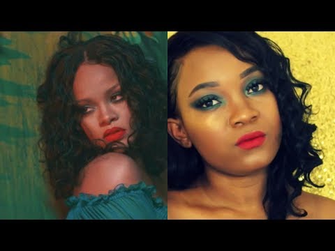 DJ Khaled - Wild Thoughts ft. Rihanna,Bryson Tiller makeup inspiration.