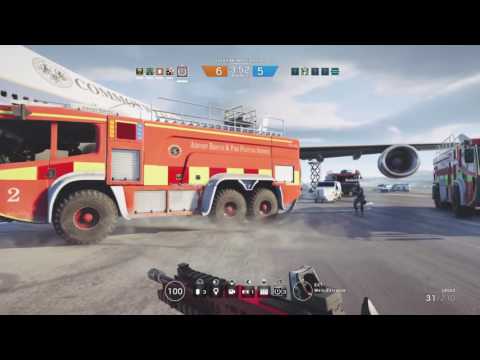 13 round ranked match on r6 (double over-time)