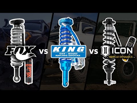 King vs Fox vs Icon - Baseline Off the Shelf Shock Behaviors