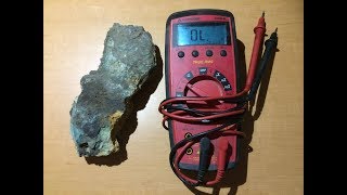 Easy Continuity Gold Testing In Raw Ore With Multimeter - How to / DIY